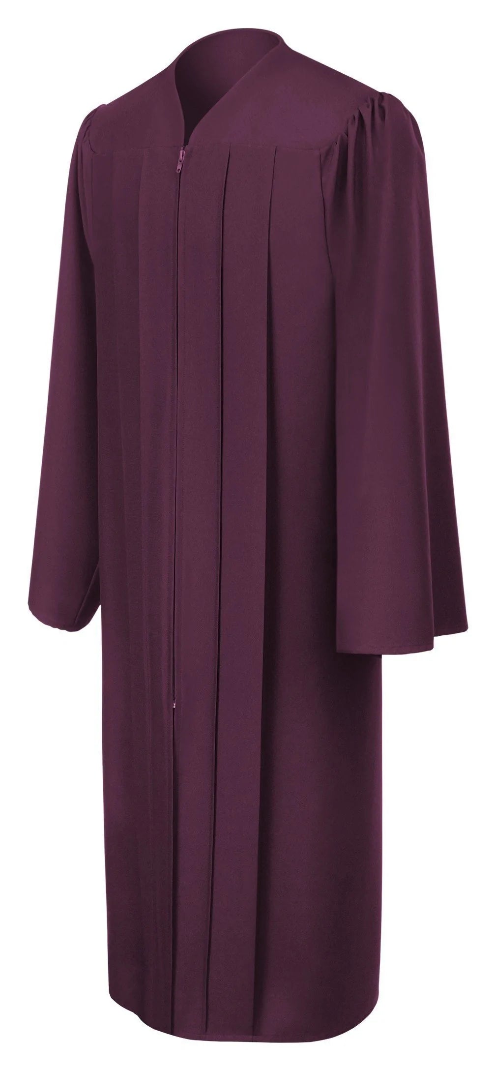 Matte Maroon Baptism Robe - Churchings